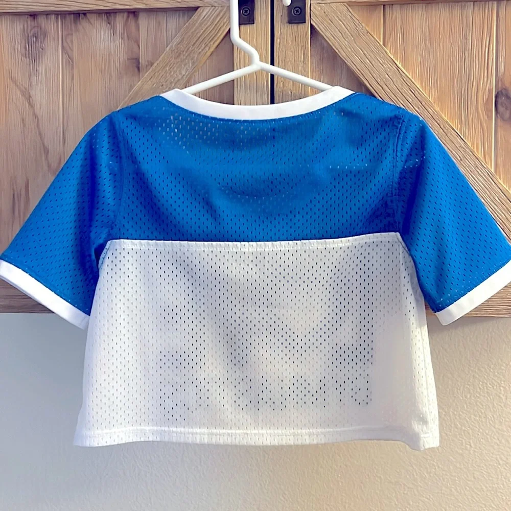 ❤️3/$25 (6) Justice Love Gymnastics Jersey Style Half Shirt